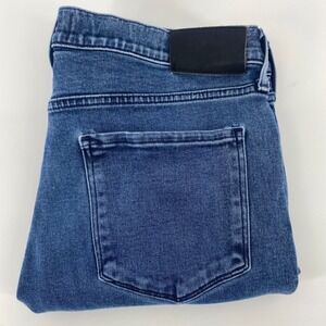 Paige Jeans Mens 33 Blue Medium Wash Stretch Denim Slim Straight